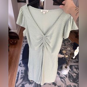 Casual Mint Minidress
